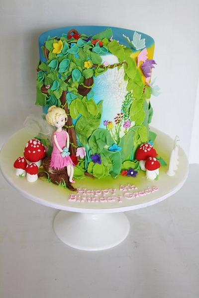 Enchanted Garden cake - Cake by Louisa