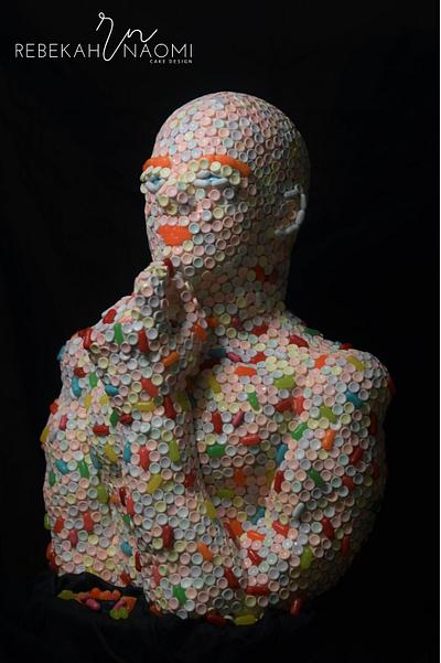 The Medicated Man - BeTeamRED collaboration/getting to zero - Cake by Rebekah Naomi Cake Design
