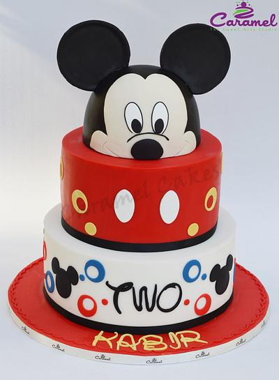 Mickey Mouse - Cake by Caramel Doha