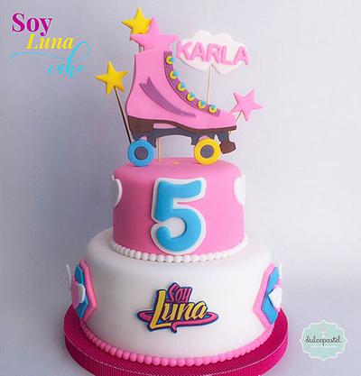 Torta de Soy Luna en Medellín - Cake by Dulcepastel.com