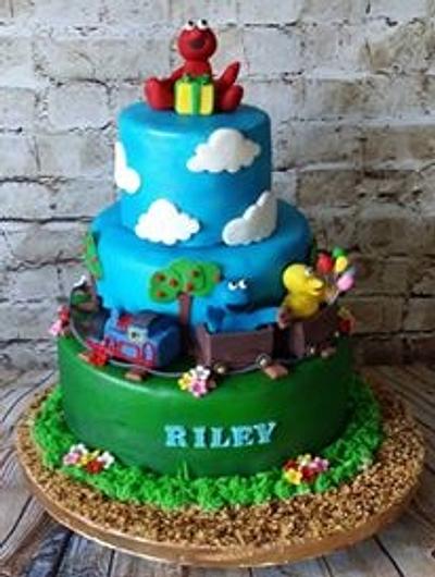 1st Birthday - Cake by butaflygirl
