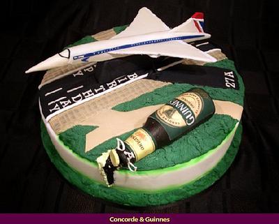 concorde engineer - Cake by LAURA MANSFIELD