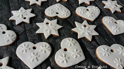 Christmas cookies - Cake by Creme & Fondant