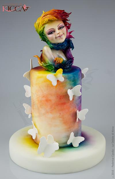 Dreamland collaboration "The Colors of Dreams" - Cake by  Le delizie di Kicca