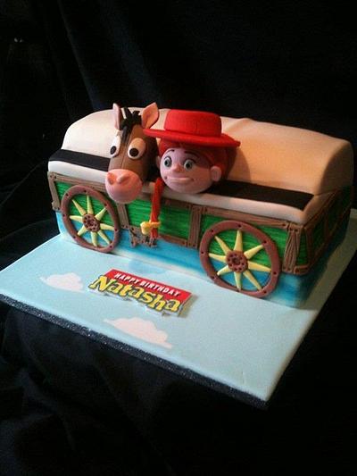 Jessie and Bullseye Toystory - Cake by Symphony in Sugar