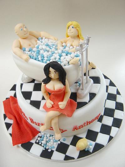 bathtub - Cake by cakesofdesire