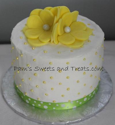 Flower Cake - Cake by Pam
