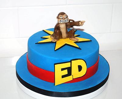 Evil Monkey - Cake by Danielle Lainton