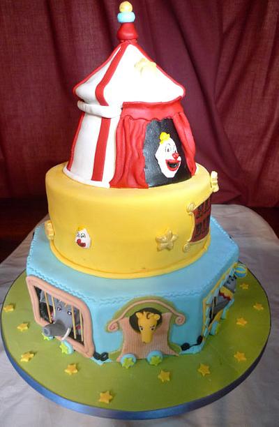 Circus Tent Cake - Cake by Felicity @ Celebrate Cakes