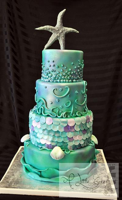 Underwater Sweet 16 Birthday Cake - Cake by Leo Sciancalepore