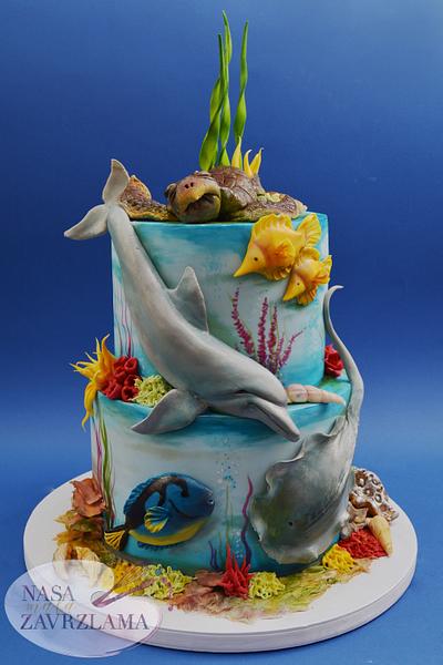 Under The Sea Cake - Cake by Nasa Mala Zavrzlama