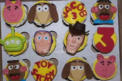 Toy Story Cupcakes - Cake by Maria @ RooneyGirl BakeShop