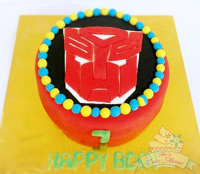 Autobots cake - Cake by Shivs Cake-alicious