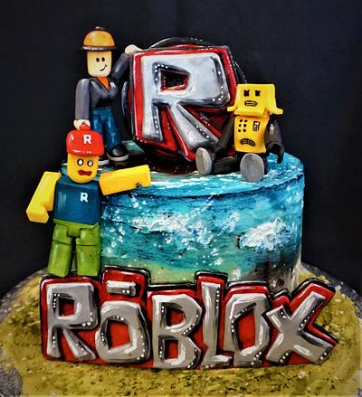 ROBLOX - Decorated Cake by Desislavako - CakesDecor