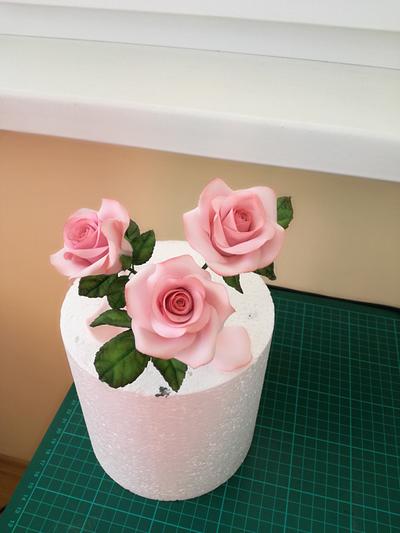 Roses - Cake by KamiSpasova
