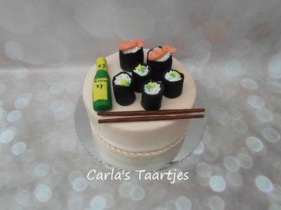 Sushi Cake - Cake by Carla 