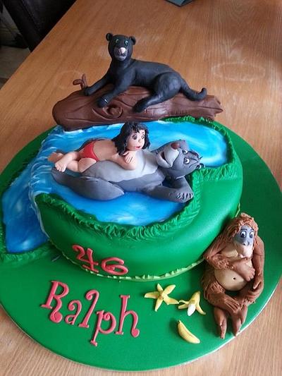 Jungle Book cake - Cake by Novel-T Cakes