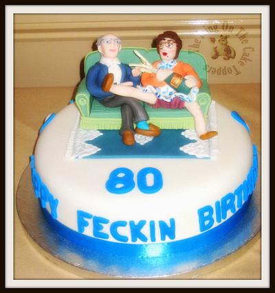 Mrs Browns Boys Cake Topper - Cake by Clair Hope