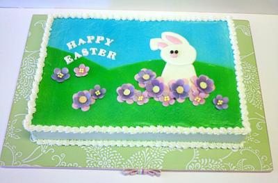 Easter Bunny  - Cake by Terri Coleman