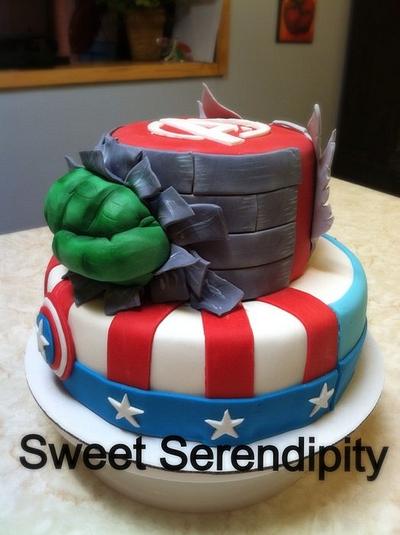 The Avengers - Cake by Sweet Serendipity by Sheila
