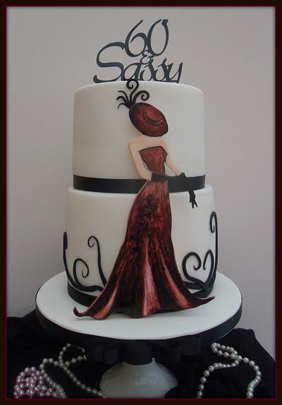60 and Sassy  ! - Cake by The Stables Pantry 