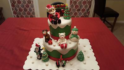 Christmas Cake  - Cake by Missybloop