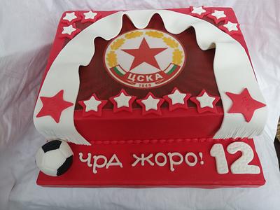 ЦСКА торта - Cake by CakeBI9