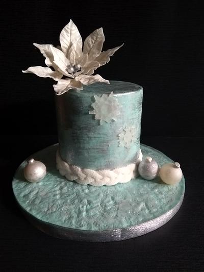 Poinsettia - Cake by Katya