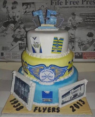 'Flyers 75' - Cake by Yums Cakes