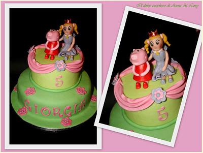 5th Giorgia's Birthday - Cake by Il dolce zucchero di Anna & Lory