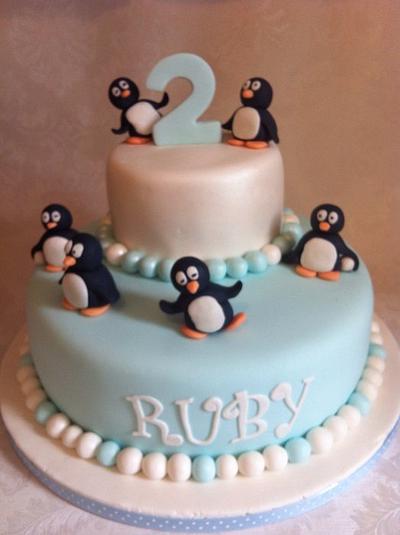 Penguin cake - Cake by Jenna