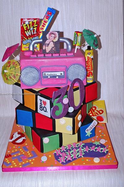 throwback to the 80's - Cake by Hayley