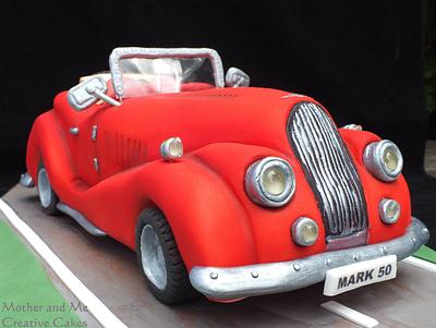 V8 Morgan Car Cake - Cake by Mother and Me Creative Cakes