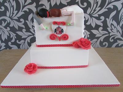 sunderland wedding cake - Cake by jen lofthouse