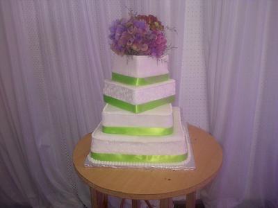 Wedding Cake - Cake by Nicolene