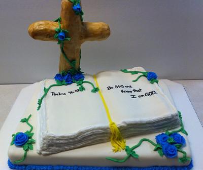 Confirmation cake - Cake by sevenheavenlysweets
