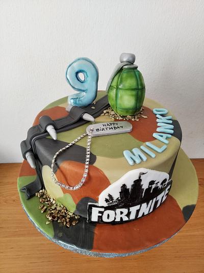 Fortnite cake - Cake by Vebi cakes