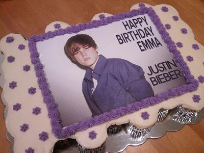 Justin Bieber Cupcake Cake - Cake by Elena Z