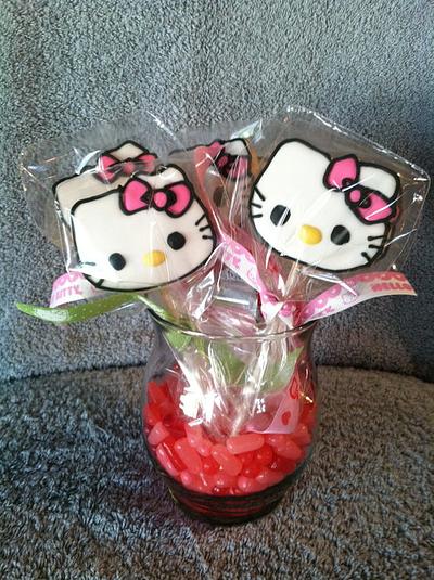 Hello Kitty Cookies - Cake by sassy1021