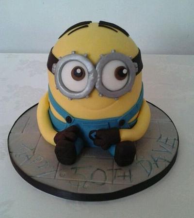 Dave the Minion  - Cake by Laura