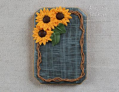 Cookies "Sunflowers" - Cake by Anastasia