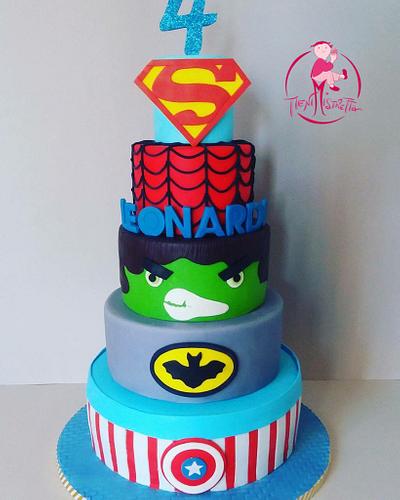 Super heroes - Cake by Daniela Mistretta 