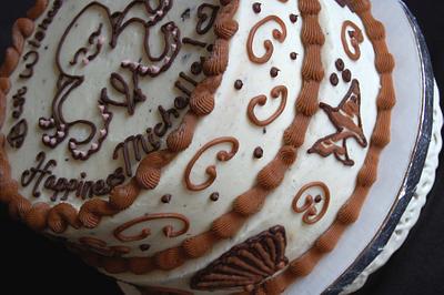 Octopus' Garden shower cake - Cake by Marney White