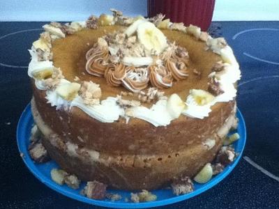 banana cake - Cake by cakes by khandra