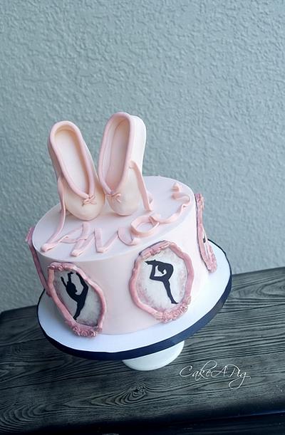 Ballerina Cake - Cake by CakeAPig