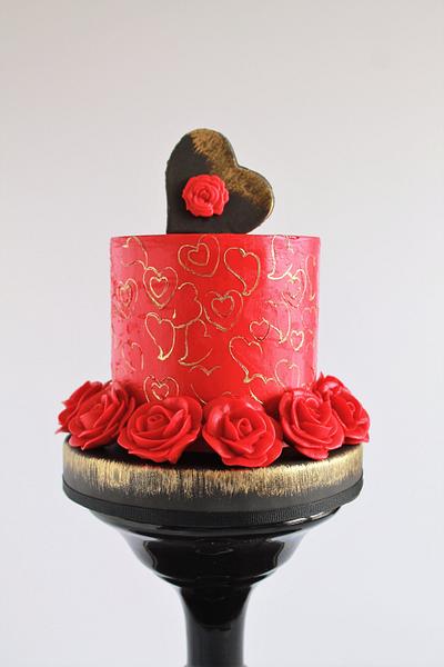 Gothic love - Cake by the cake outfitter