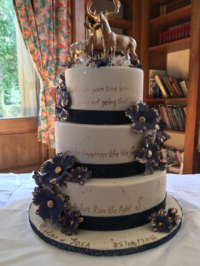 Wedding cake  - Cake by Aux délices d'Auré