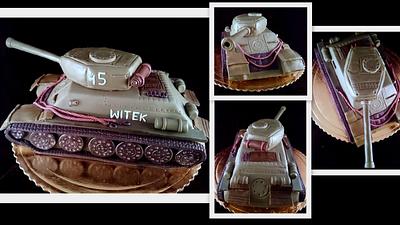 cake tank - Cake by kasiaaaaa