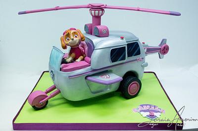  Skye Helicopter Cake - Cake by Soraia Amorim