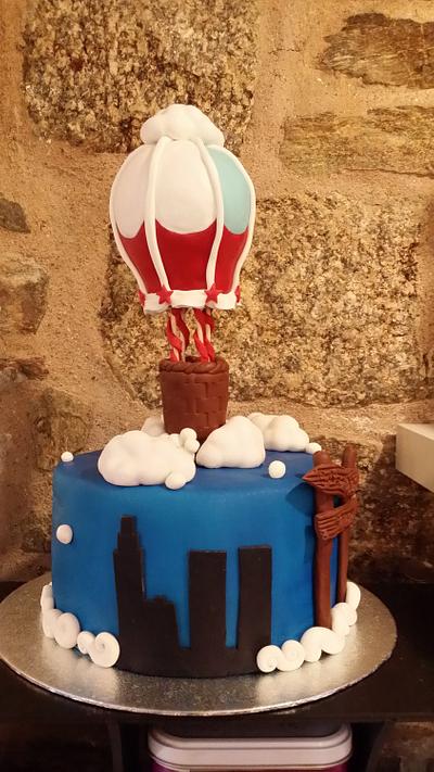 balloon cake - Cake by Dulce Victoria